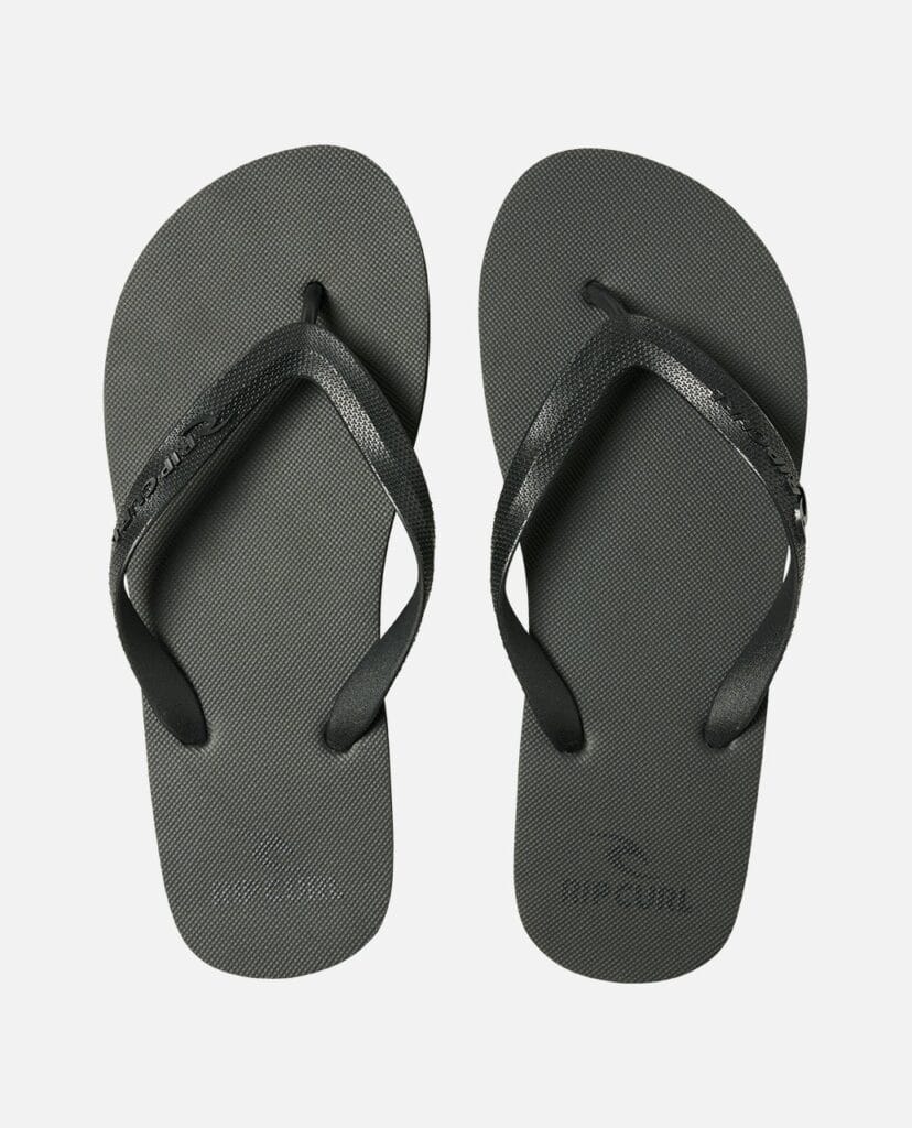 Rip Curl Brand Logo Bloom Open Toe Sandals – Negru