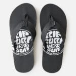 Rip Curl Ripper Bloom Sandal – White/Black - imagine 3