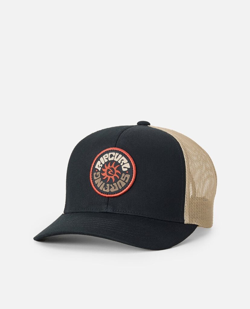 Rip Curl Custom Curve Trucker – Black/Khaki