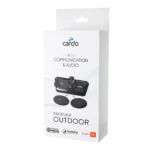 Cardo Packtalk Outdoor Negru – Intercom Mesh pentru schi și snowboard, sunet JBL - imagine 2