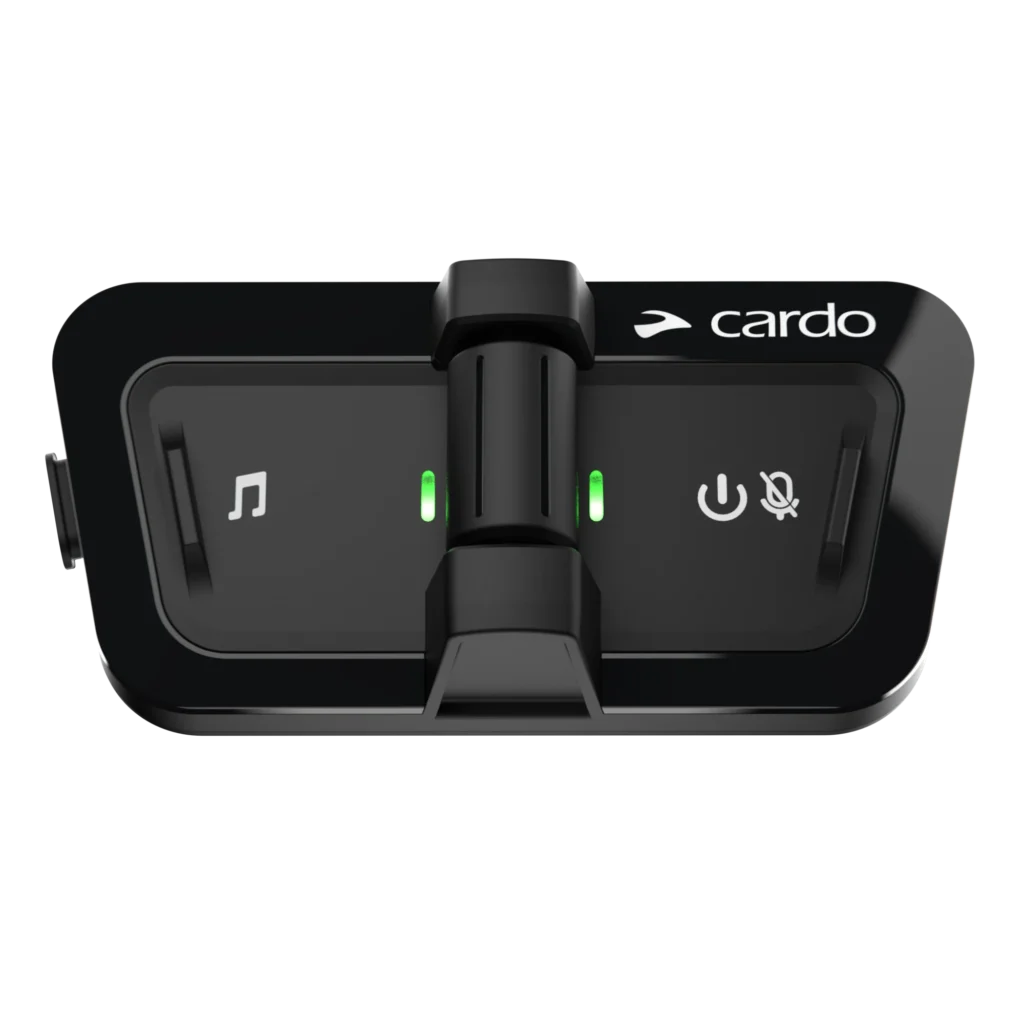 Cardo Packtalk Outdoor Negru – Intercom Mesh pentru schi și snowboard, sunet JBL