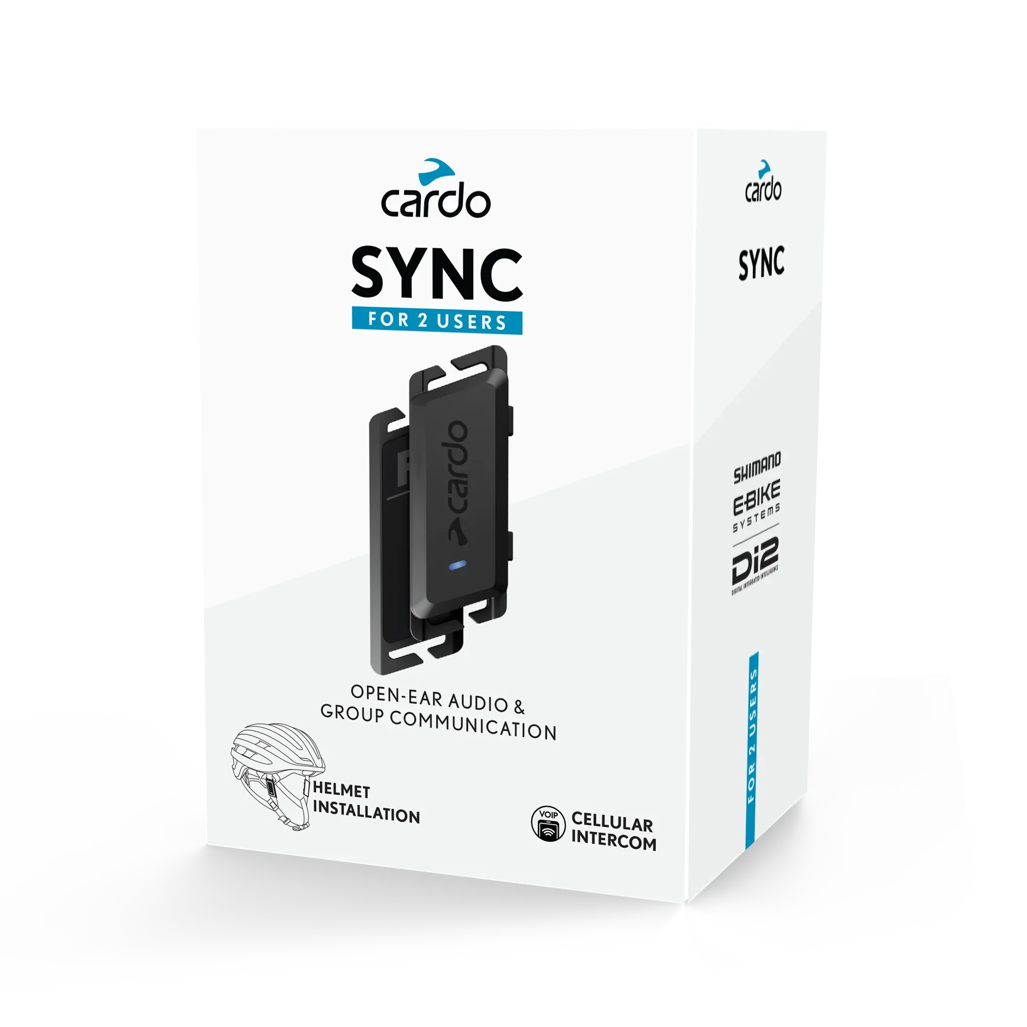 Cardo Sync Duo – Set intercom celular open-ear pentru 2 cicliști